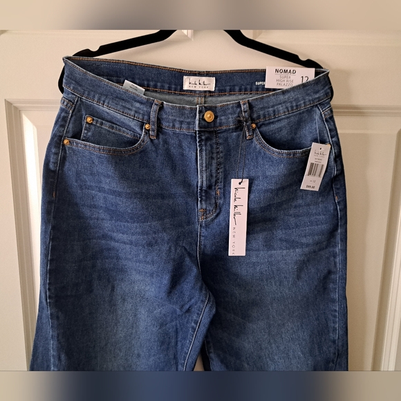 NICOLE MILLER JEANS nomad PALAZZO super soft BRAND NEW - Picture 8 of 8